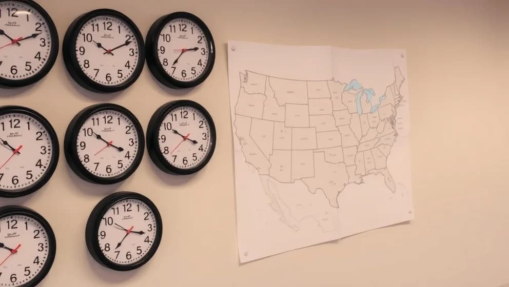 Vad är klockan i USA just nu